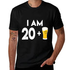 21st Birthday Beer 21 Years Old Alcohol Gift  Graphic-printed T-Shirt