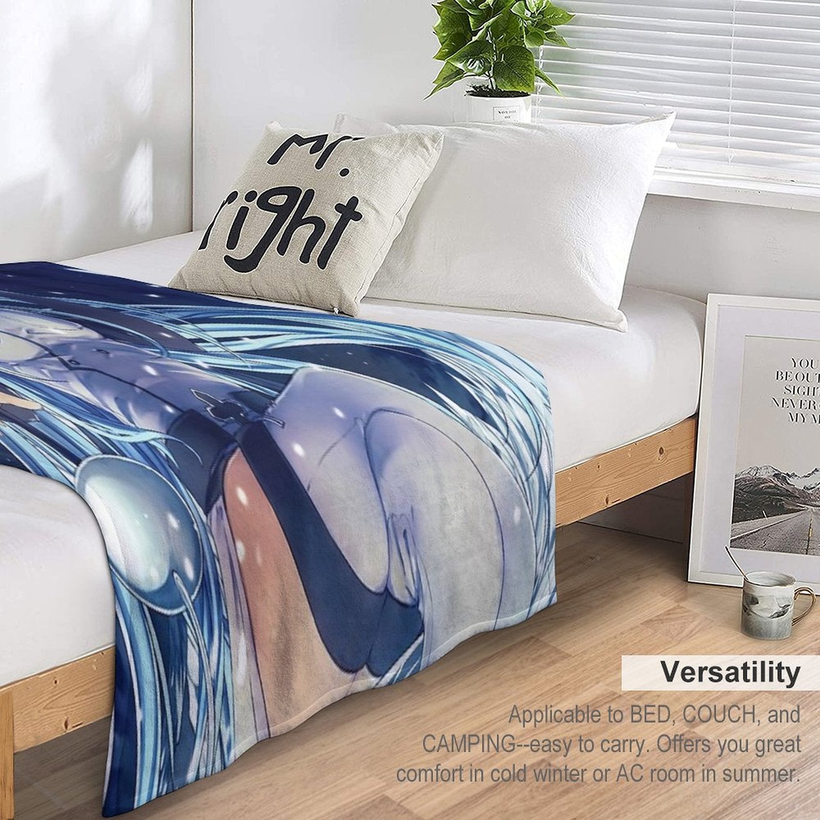 Princes Esdeath Lightweight Throw Blanket