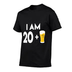 21st Birthday Beer 21 Years Old Alcohol Gift  Graphic-printed T-Shirt