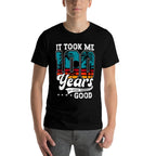 100th Birthday For Men Women Gift 100 Years Old Bday  Polyester Blend T-Shirt