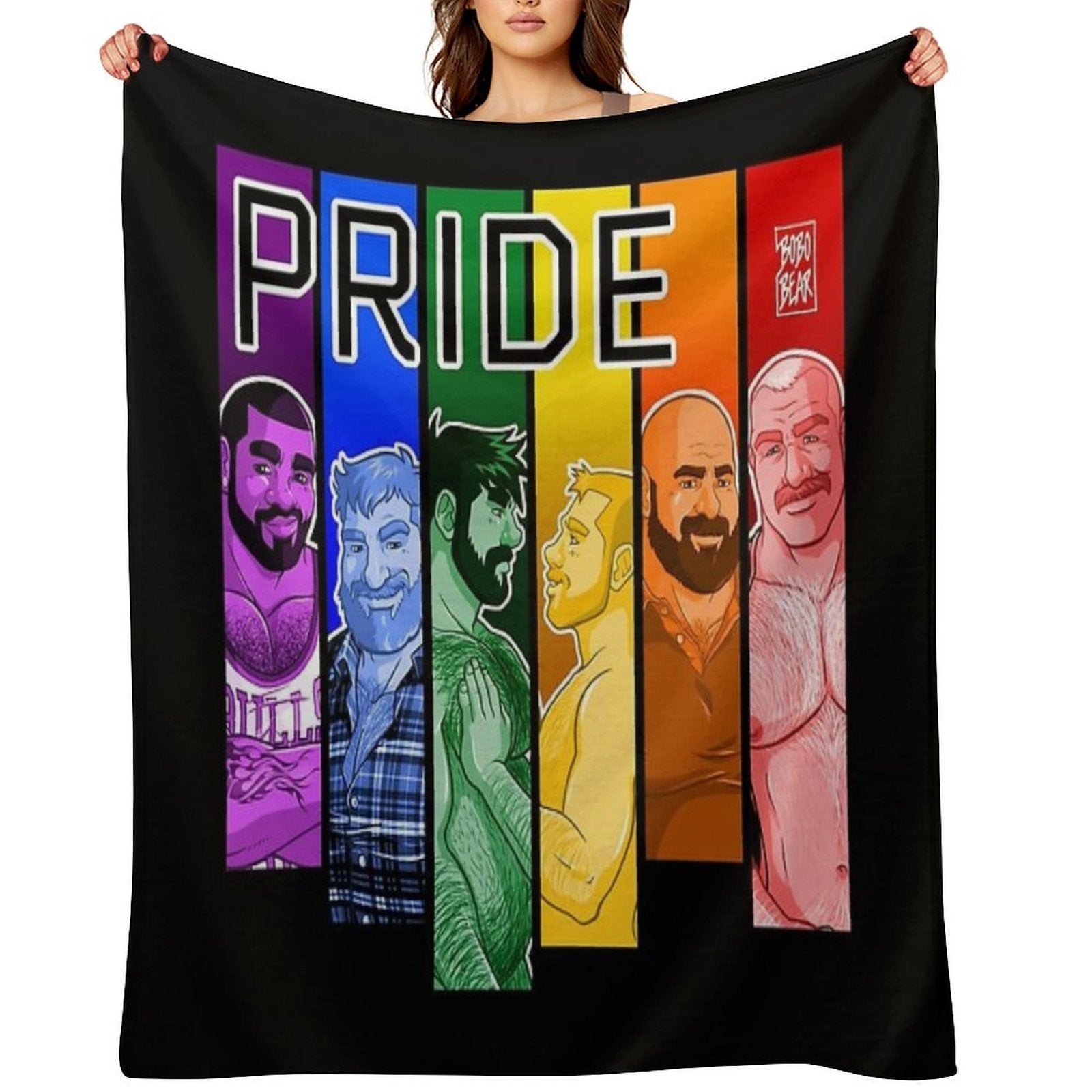 GAY PRIDE 2019 All-season Throw Blanket