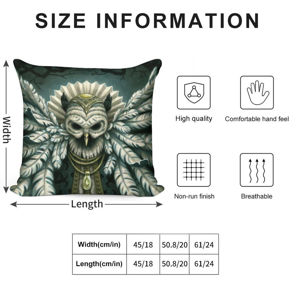 Von Rothbart Soft Decorative Cover Throw Pillow