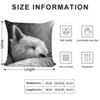 Dog Tired Soft High-Density Material Throw Pillow