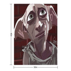 Dobby Is Free! Velvety-soft Throw Blanket