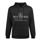 Boat Rules Funny Sayings Sailing Sail Boats Machine Washable Hoodie