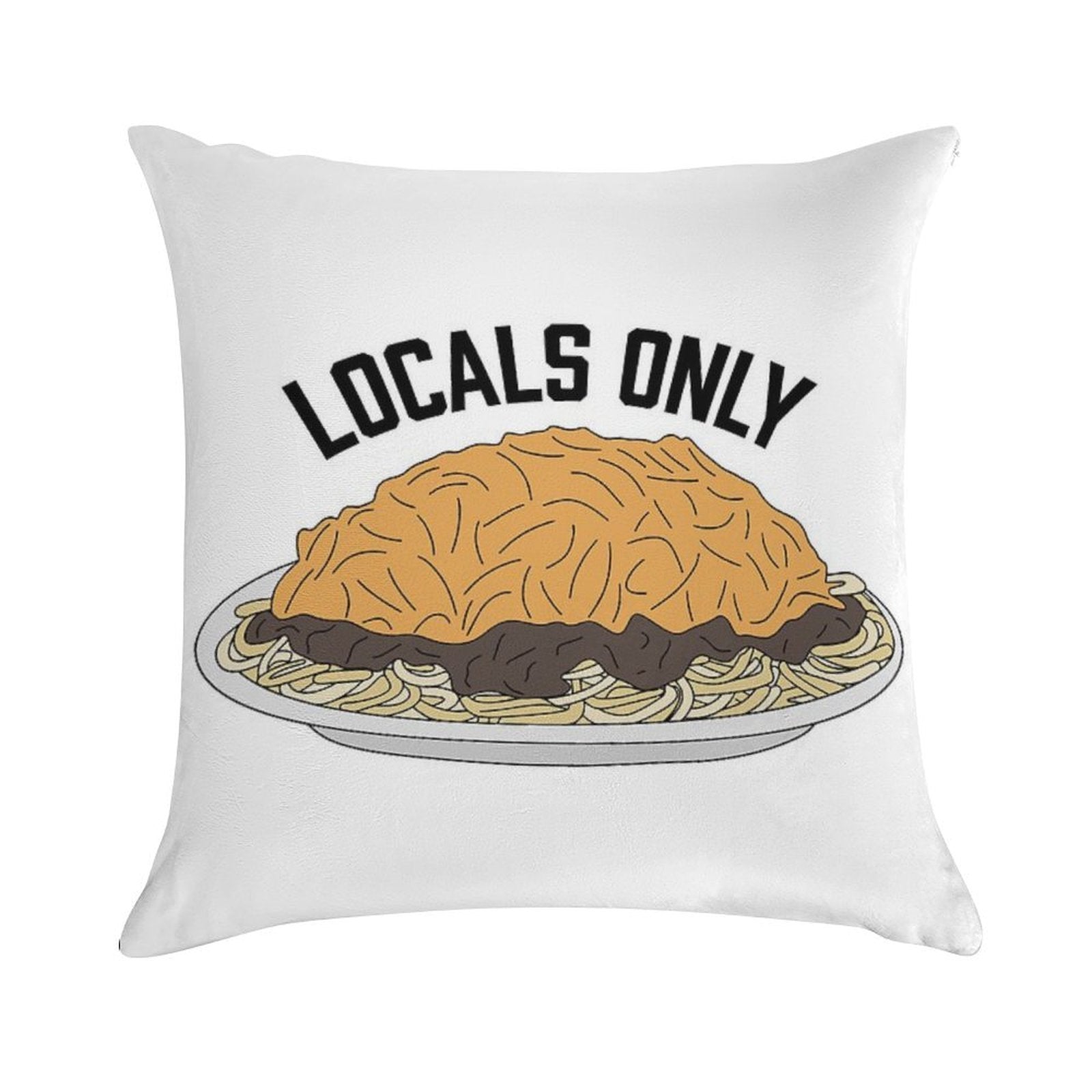 Skyline Chili Soft Washable Throw Pillow