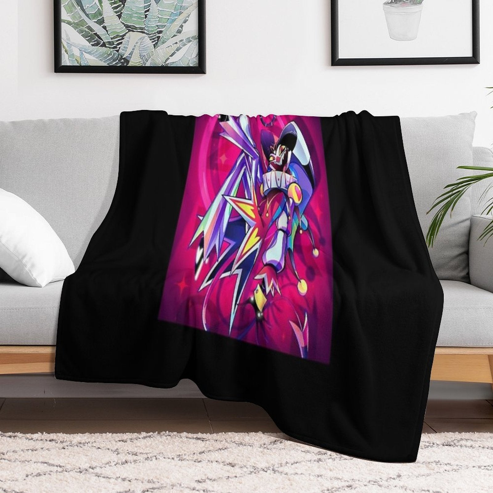 Helluva Boss - Fizzarolli Durable Throw Blanket