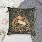 Unicorn Tapestry Soft Decorative Cover Throw Pillow
