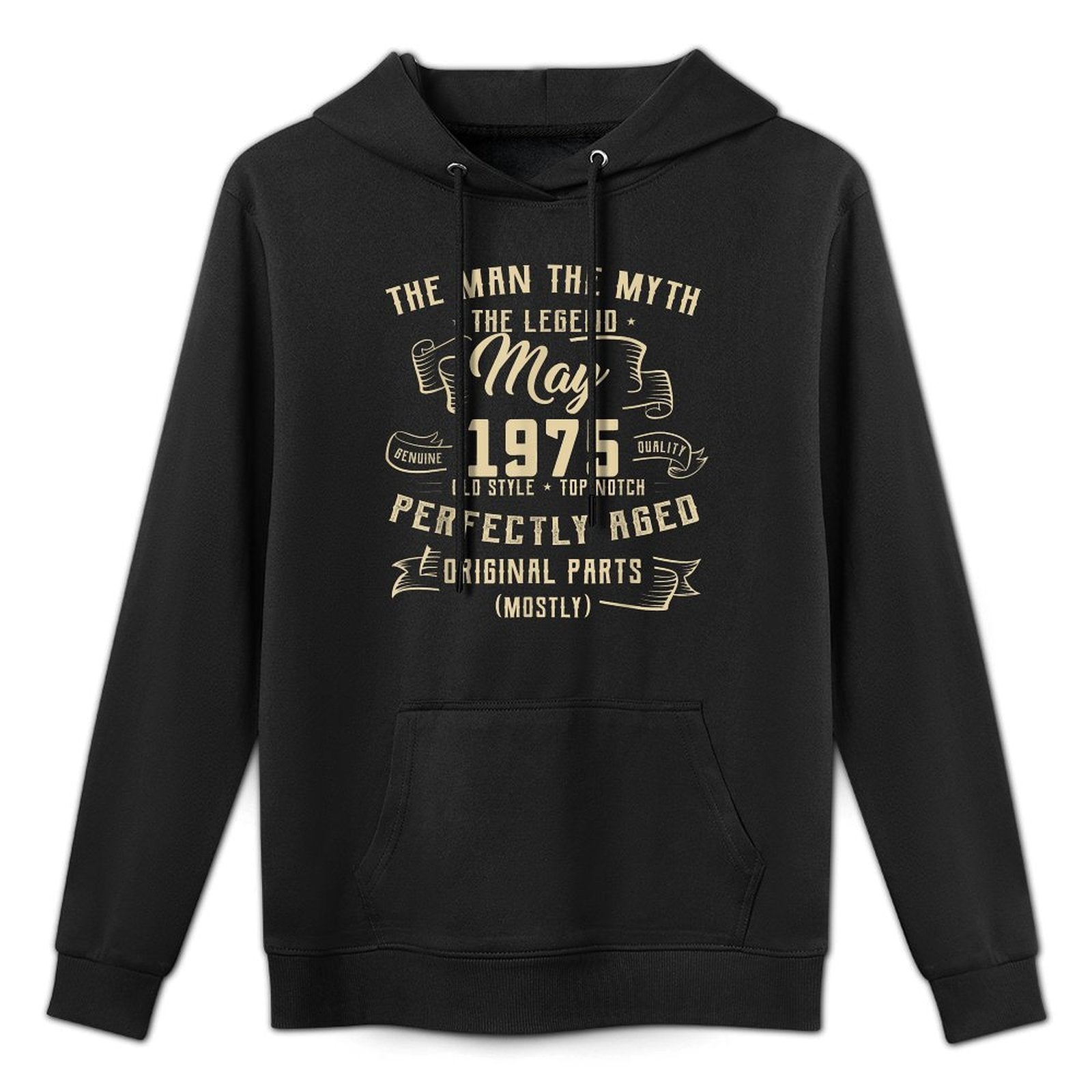 Man Myth Legend May 1975 50th Birthday 50 Yrs Old Versatile Streetwear Hoodie