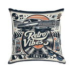 Retro Vibes Soft Multiple Sizes Throw Pillow
