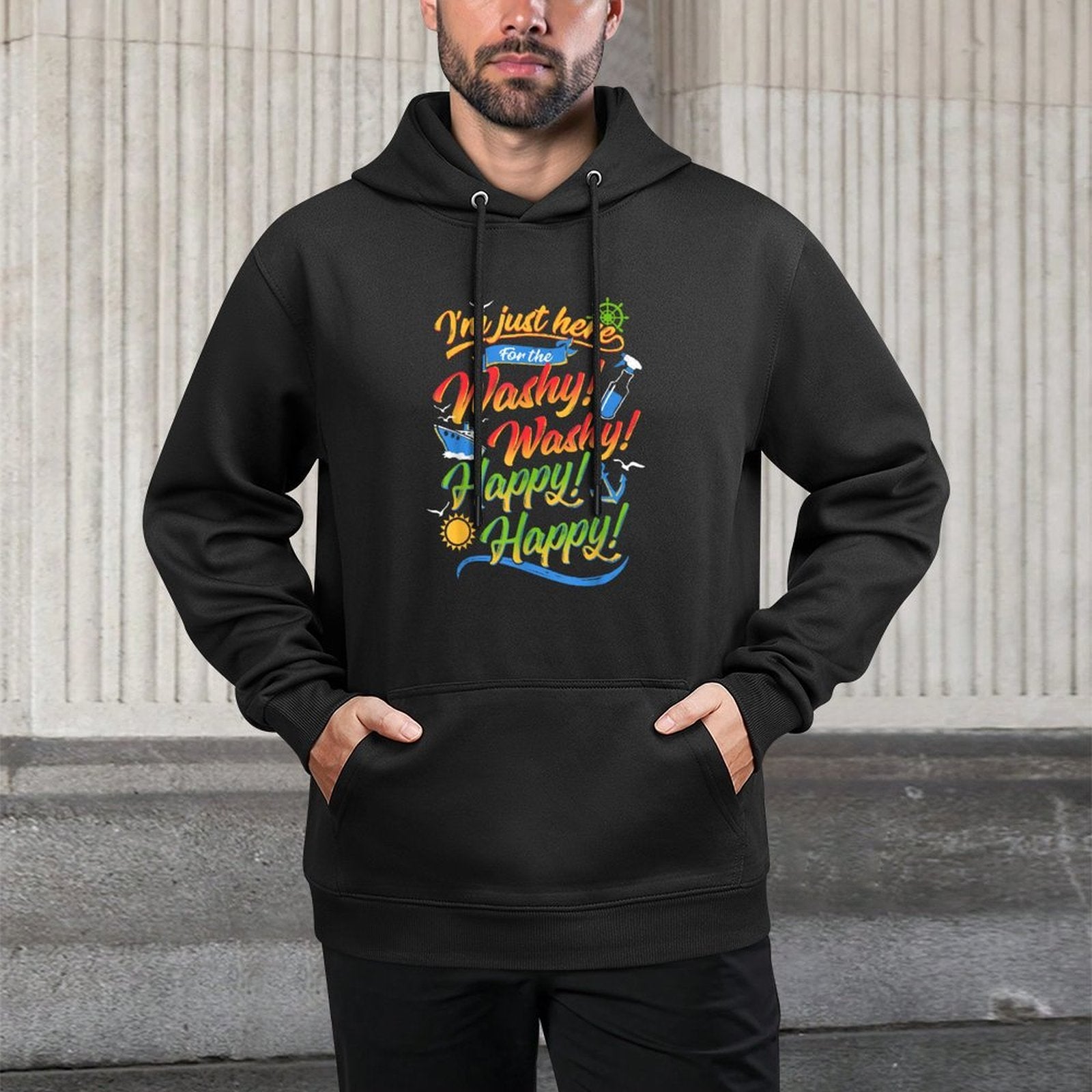 Washy Funny Family Cruise Ship Vacation Cruising 2020 Trip Layering Staple Hoodie