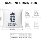 England Cricket Soft Multiple Sizes Throw Pillow