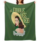 Fiddle-dee-dee! Quick-dry Throw Blanket