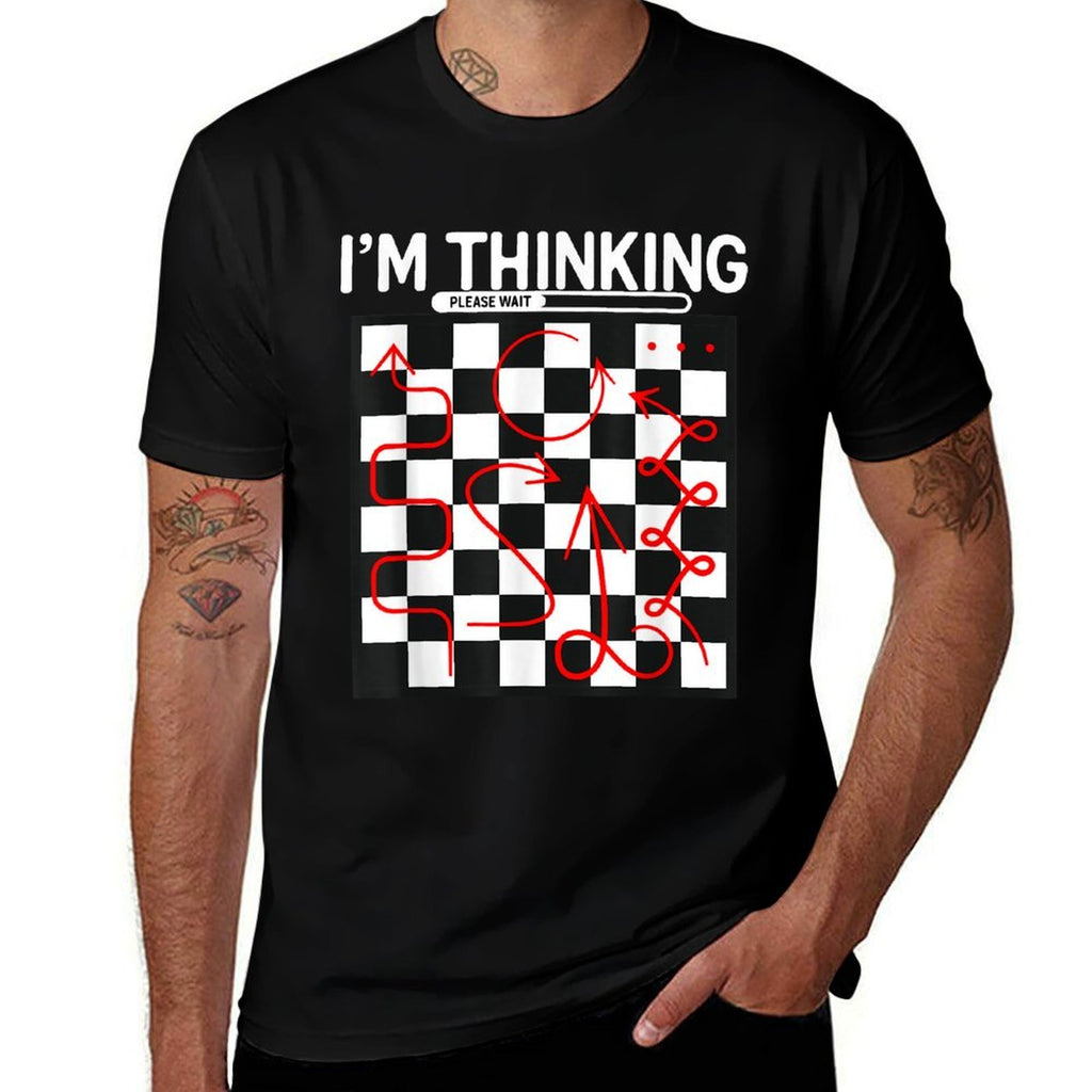 I'm Thinking Chess Apparel - Funny Chess  Eco-friendly Material T-Shirt