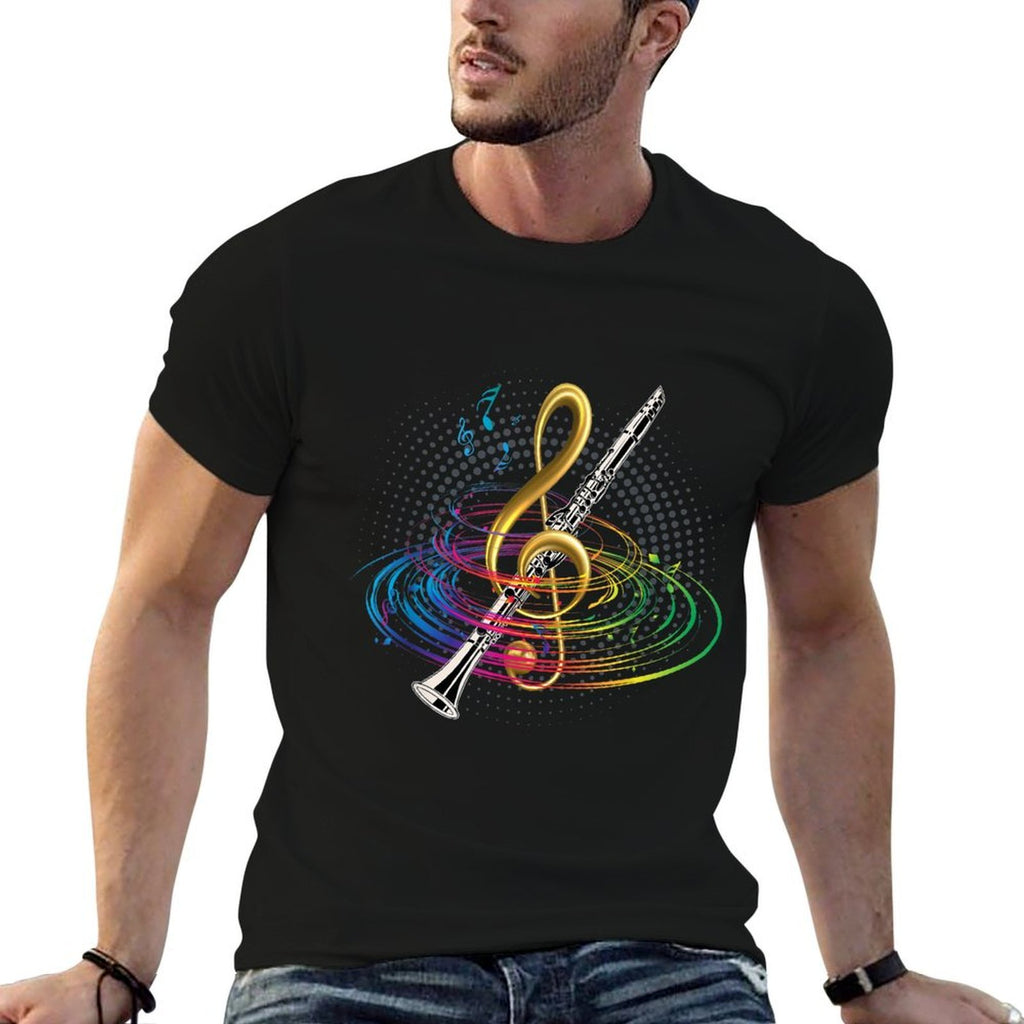 Treble Clef Clarinet  Moisture-wicking T-Shirt