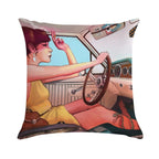The Getaway Soft Decorative Cover Throw Pillow