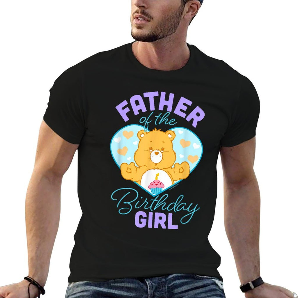 Care Bears Father Of The Birthday Girl Vintage Heart Logo  Lightweight T-Shirt