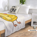 Double Duck Comfort Throw Blanket