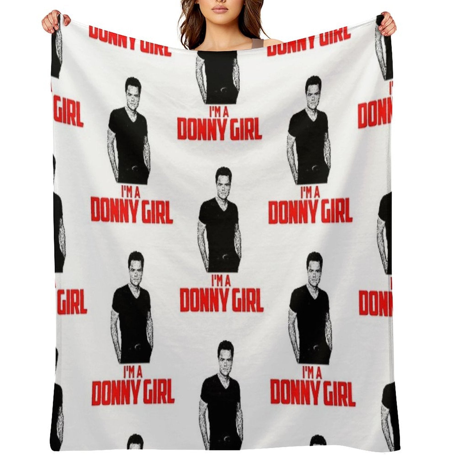 Donny Osmond I'm A Donny Girl Comfort Throw Blanket