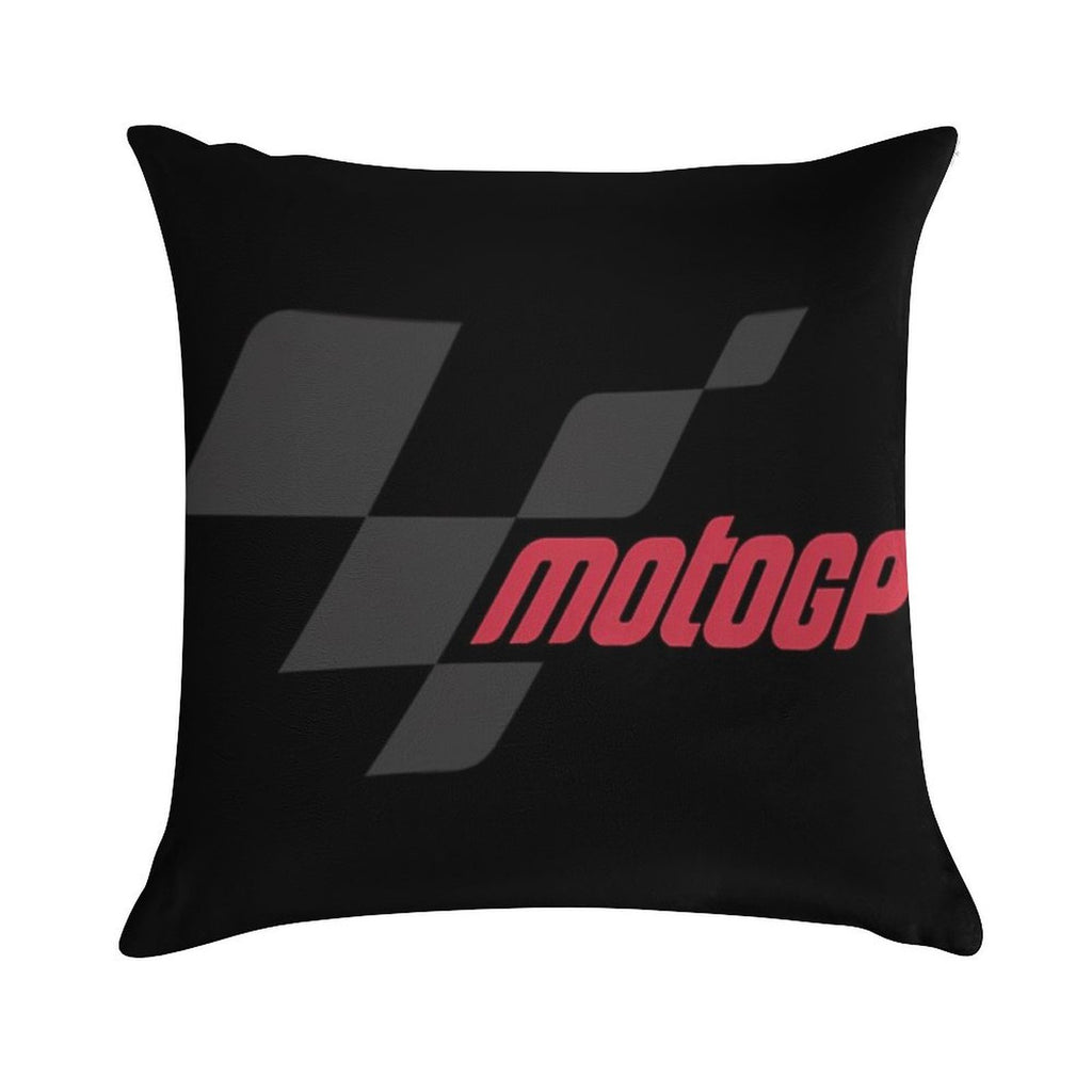 Moto GP Logo Essential Soft Easy Maintenance Throw Pillow