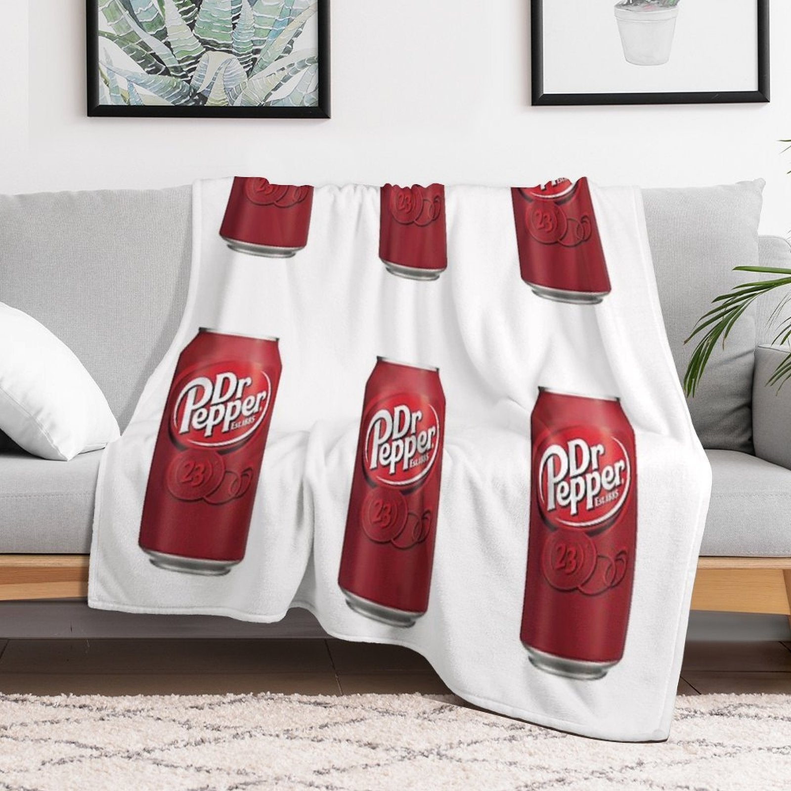 Dr. Pepper Gift-ready Throw Blanket