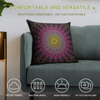 Mandala 15 Soft Multiple Sizes Throw Pillow