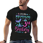 Its My Mermazing 3rd Birthday Mermaid Girl Theme 3 Yrs Old  Classic T-Shirt