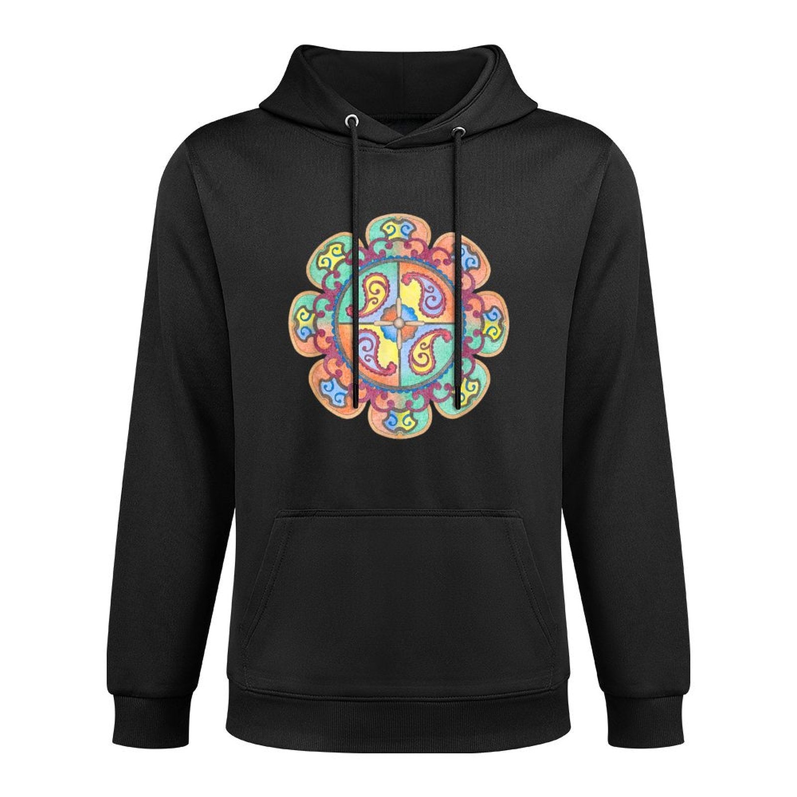 Mandala T Colorfast Hoodie