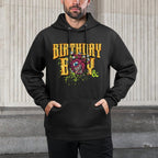 Dungeons  Dragons Birthday Boy Beholder Lawful Evil Icon Colorfast Hoodie