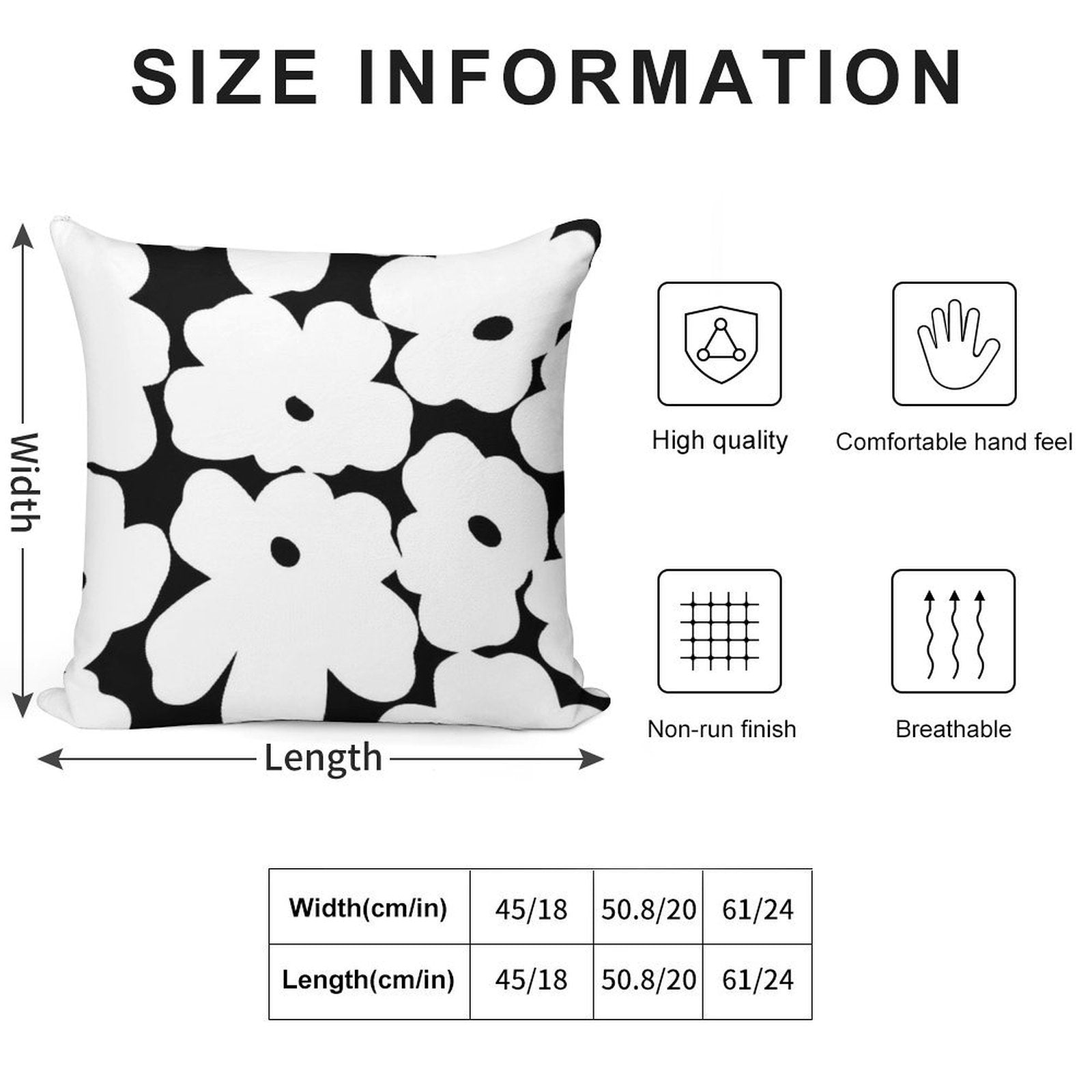 Warhol Flowers Soft Ultra-Soft Texture Throw Pillow