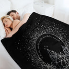 To The Stars Who Listen, And The Dream That Are Answered Lightweight Throw Blanket