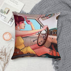 The Getaway Soft Decorative Cover Throw Pillow