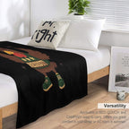 4th Of July Patriotic Lets Go USA TACOS Chicken Compact Throw Blanket