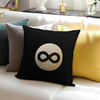 Infinity Ball Soft Easy Maintenance Throw Pillow