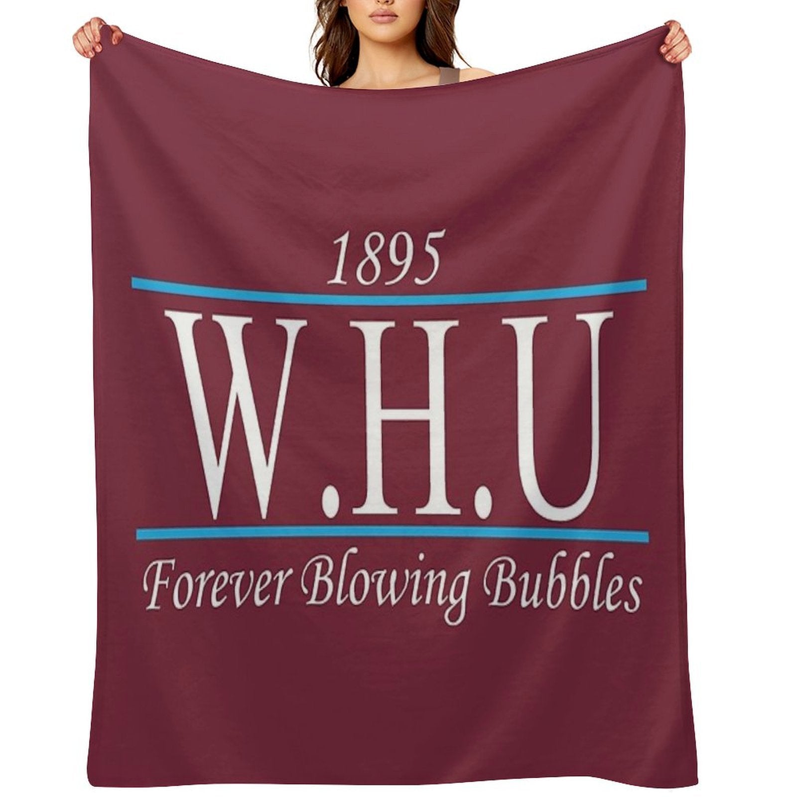 1895 Founding Years Sustainable Throw Blanket