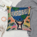 Alec World Soft High-Density Material Throw Pillow