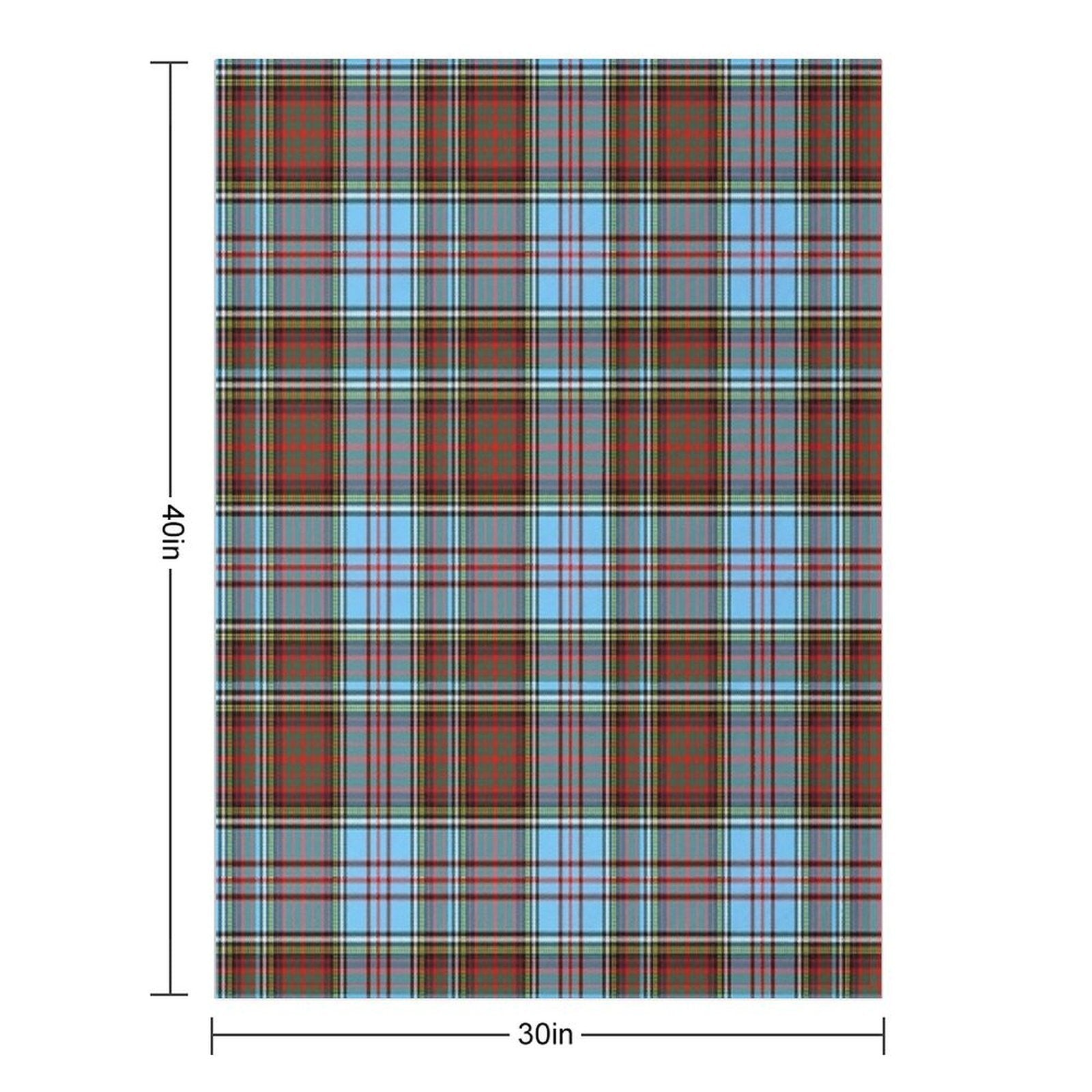 Clan Anderson Ancient Tartan Wrinkle-free Throw Blanket