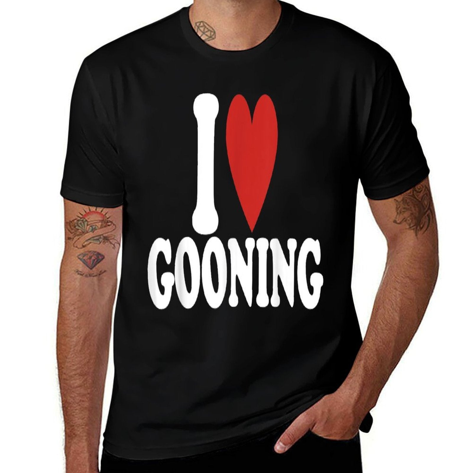 I Heart Gooning I Love Gooning  Soft T-Shirt