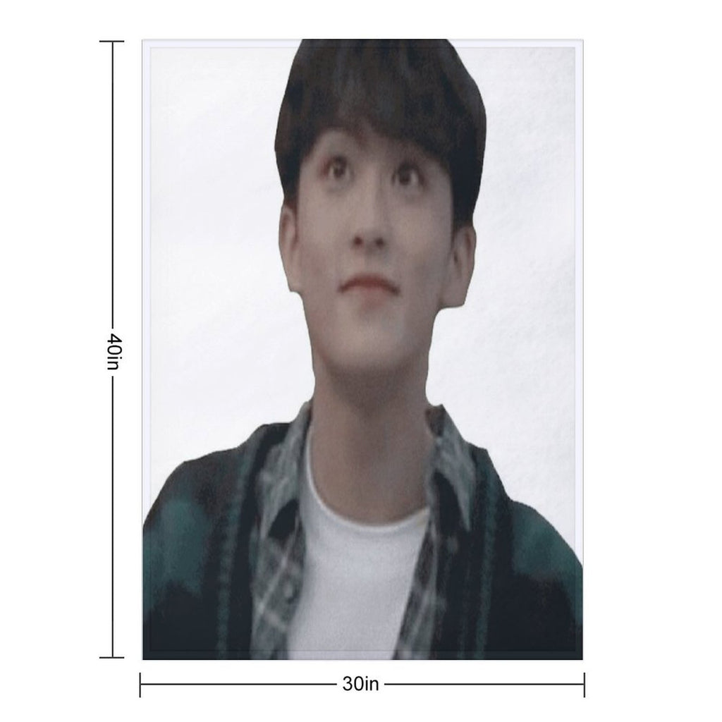 Mark Lee Machine-washable Throw Blanket