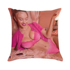 Sydney Sweeney Soft Style Accent Throw Pillow