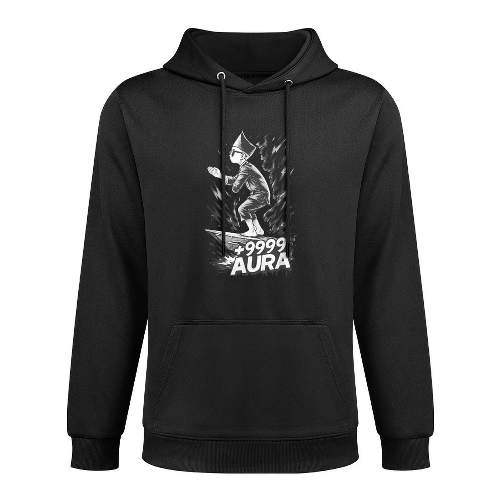 Aura Farming Indonesian Boat Race Kid Meme Layering Staple Hoodie