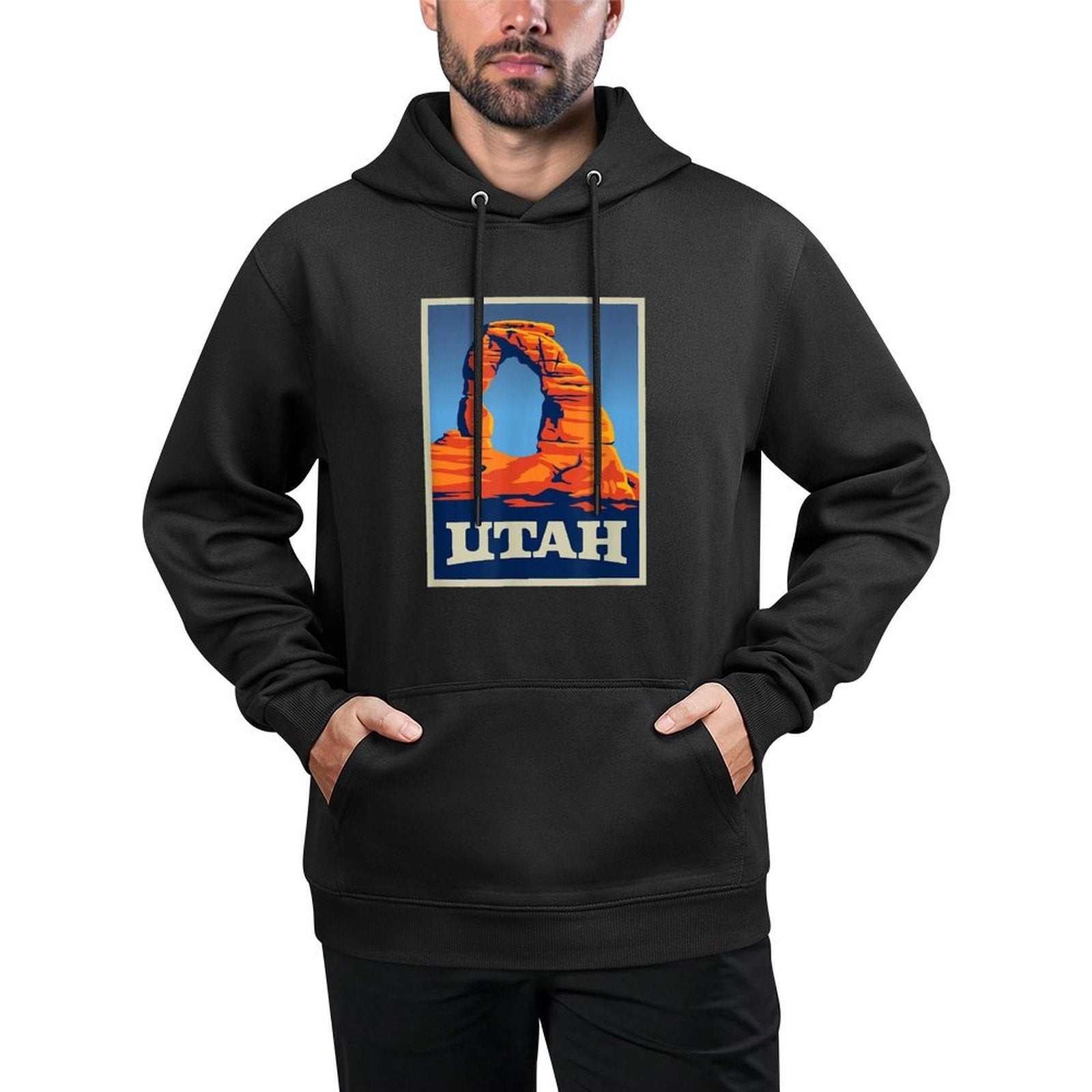 Utah Delicate Arch Landscape Easy Care Hoodie