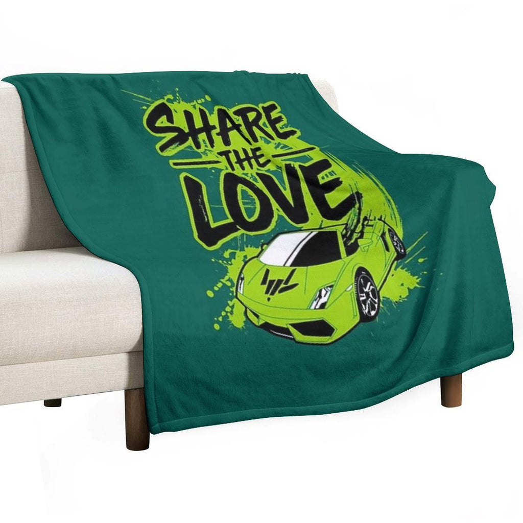 Youth Share The Love Lightweight Throw Blanket