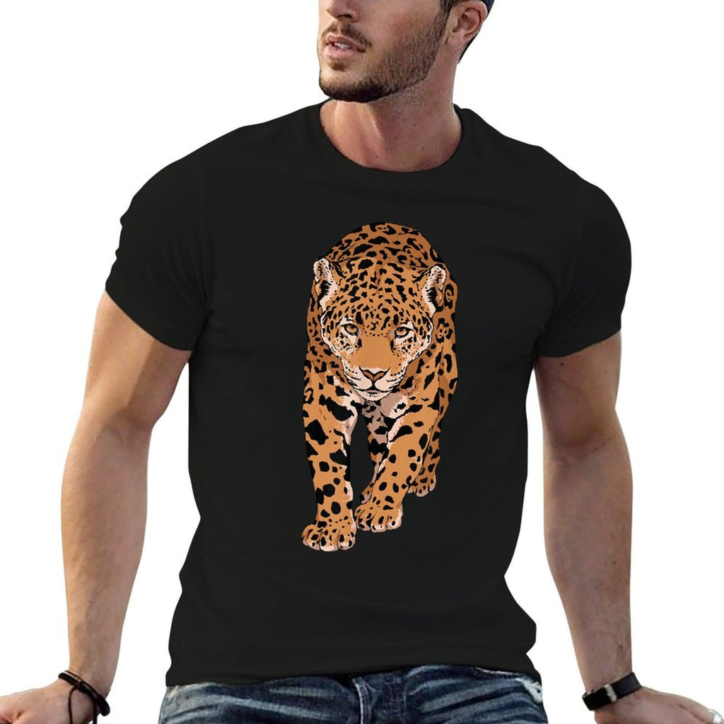 Wild Big Cat Jaguar Jungle Animal Wildlife  Odor-resistant T-Shirt
