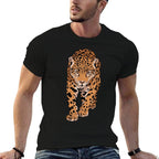 Wild Big Cat Jaguar Jungle Animal Wildlife  Odor-resistant T-Shirt