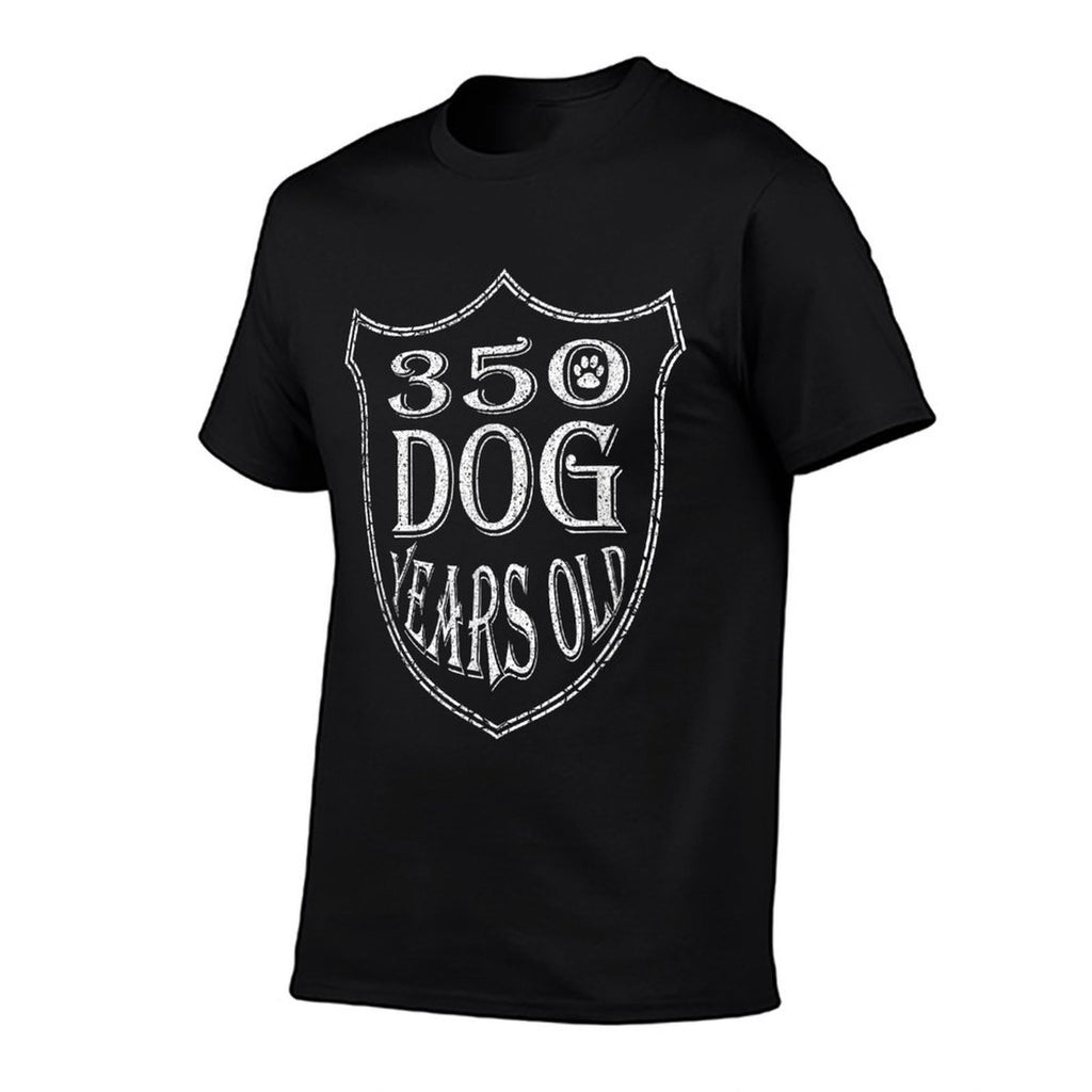 50th Birthday Gift Funny 350 Dog Years Old  Tagless Design T-Shirt