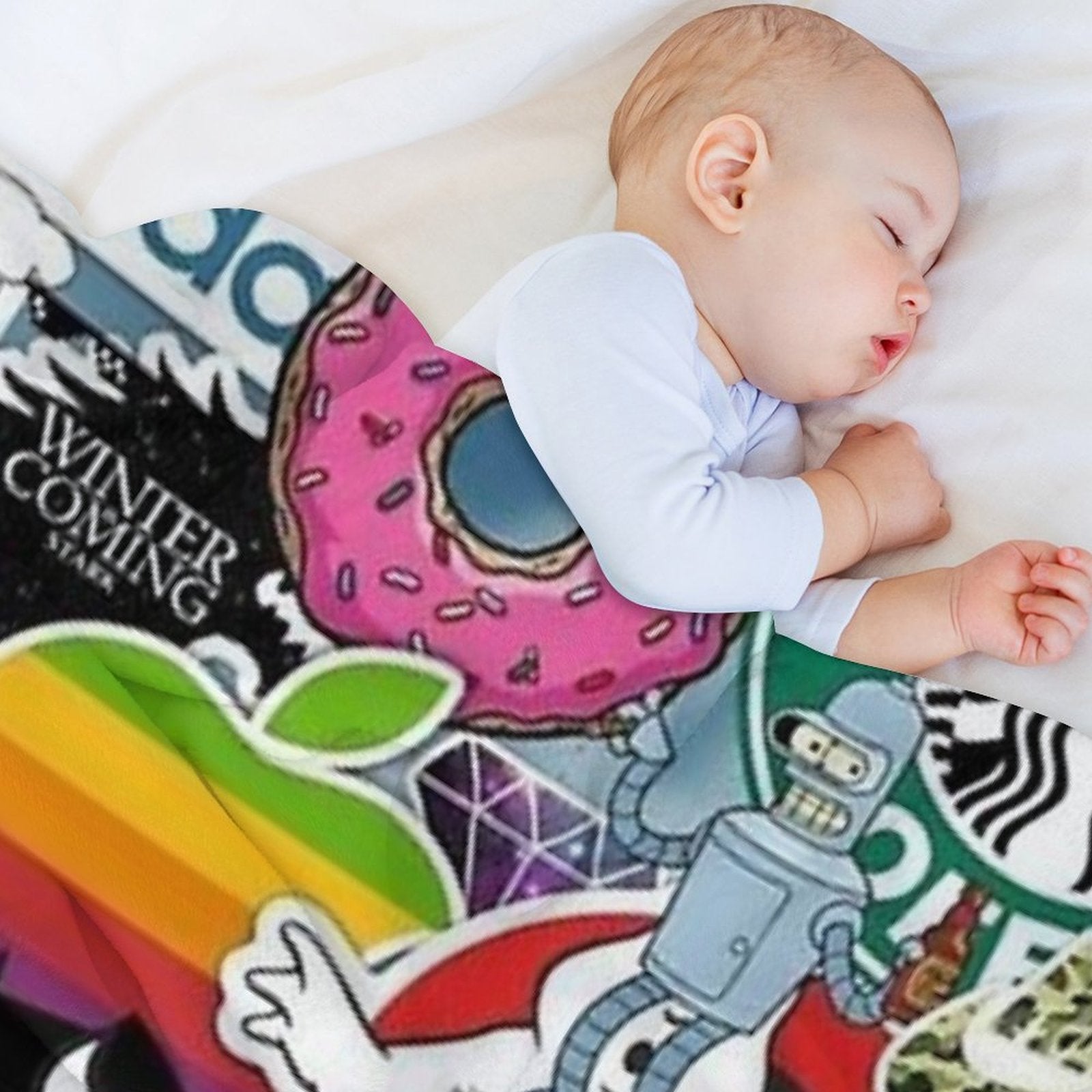 Vintage Brands All-season Throw Blanket