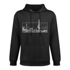 Desert Cactus Landscape Tee Shirt Layering Staple Hoodie