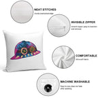 Isha Hat Soft Ultra-Soft Texture Throw Pillow