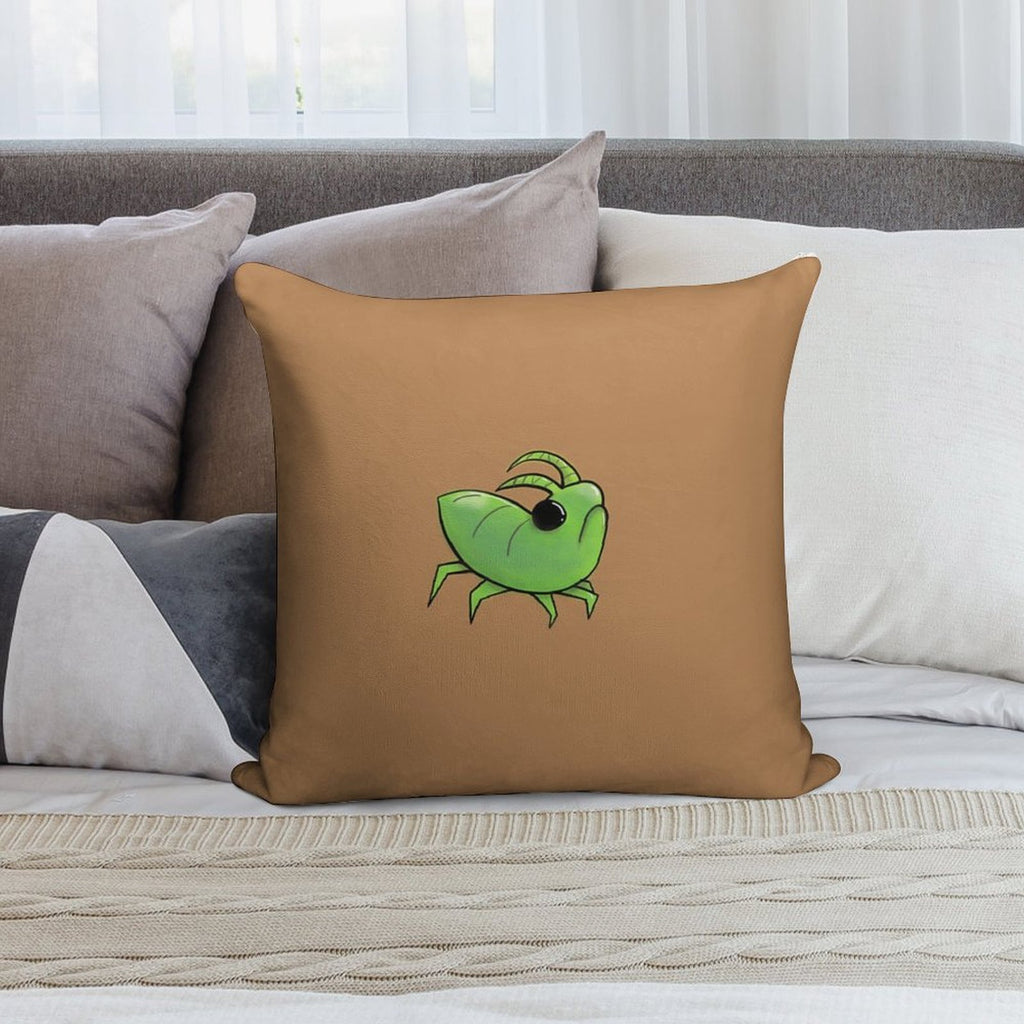 Grounded Aphid Soft Skin-Friendly Throw Pillow